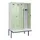 PBM-locker met bank,HxBxD 2120x1200x815mm,4vak,vak B 300mm