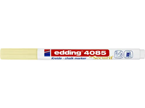 Krijtstift edding by Securit 4085 rond 1-2mm pastel geel