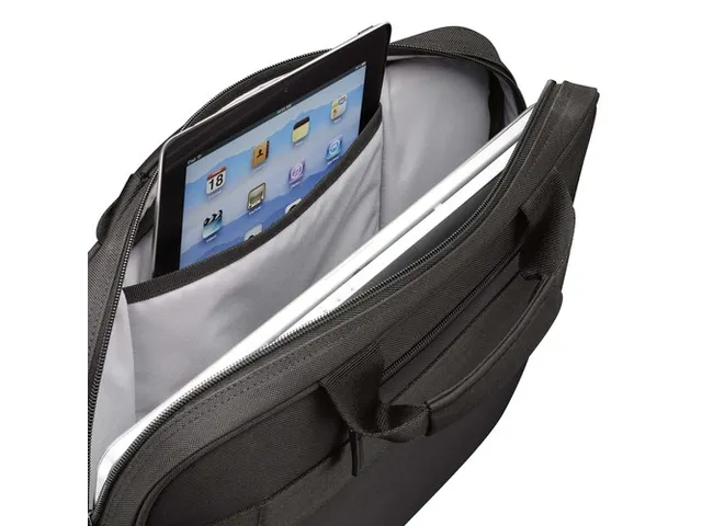 Topload Case 15.6 Inch Laptoptas Zwart Polyester