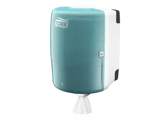 Tork 653000 Performance Combirol Dispenser Turquoise/Wit - 1