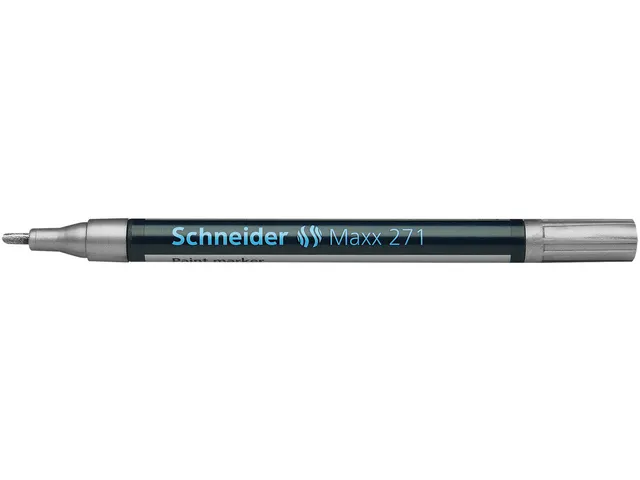 Lakmarker Schneider Maxx 271 1-2mm Zilver