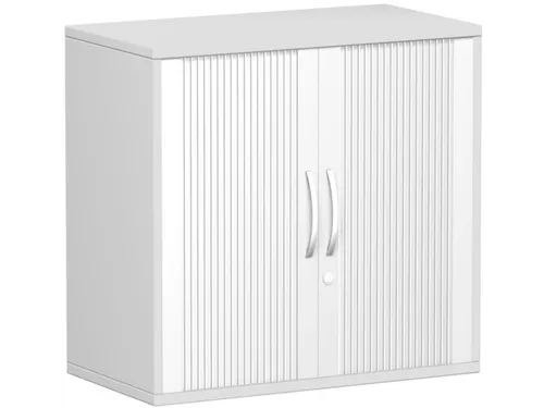 jaloeziedeurkast,HxBxD 798x800x425mm,1xhouten vloer,2 OH,romp RAL7035