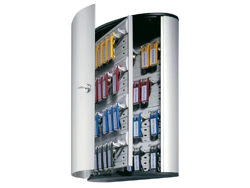 Sleutelkast aluminium Durable 302x400x118mm 54 Sleutels