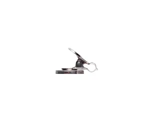 Papierklem MAUL Bulldog met magneet 40mm capaciteit 15mm zilver - 7