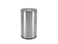 Poubelle V-Part Marlow Top Swing Bin 78 litres acier inoxydable mat
