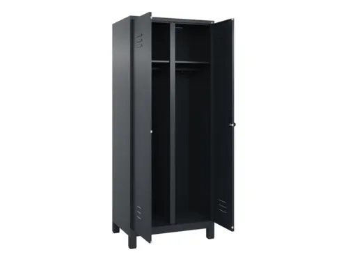locker voor scheiding van kleding,HxBxD 1950x800x500mm,2vak