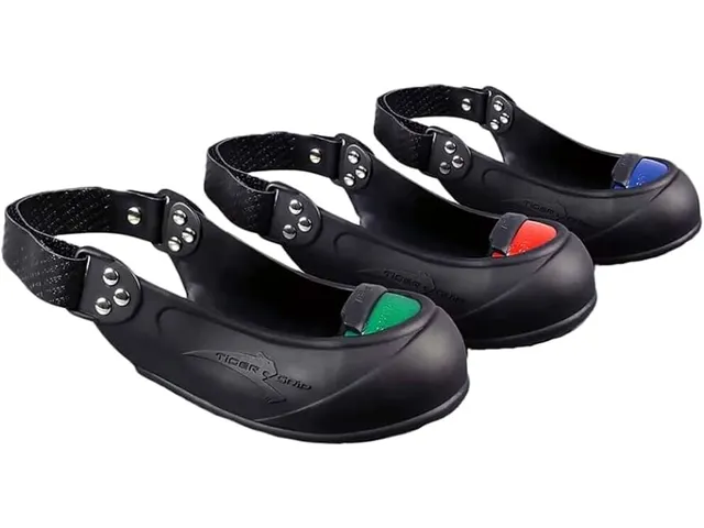 Tigergrip VISITOR METAL-FREE overschoen zwart -L (43-48 groen)