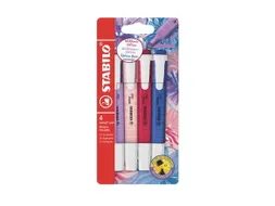 Markeerstift STABILO Swing cool Wildflower 4 stuks assorti