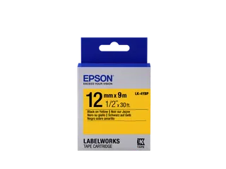 Pastel Tape - LK-4YBP Pastel Blk/Yell 12/9 - 1