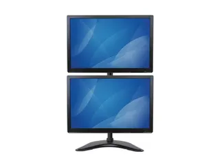 Dual-Monitor Standaard Verticaal 2 schermen Zwart - 5