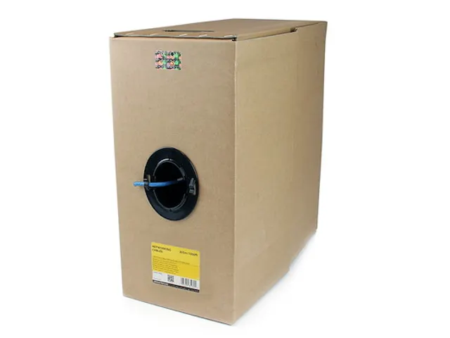 Bulkrol Netwerkkabel 304.8 Meter Cat 6 Ethernet kabel Blauw