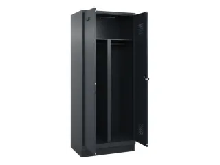 PBM-locker,HxBxD 1950x800x500mm,2vak,vak B 400mm,draaigrendel - 1