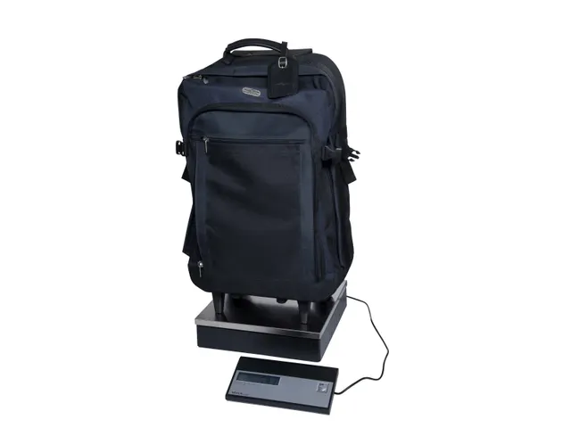 Pakketweger MAULparcel, apart display, 50kg RVS plateau