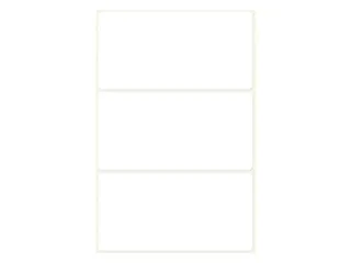 Etiket Avery Zweckform 3081 76x39mm wit 18 stuks - 2