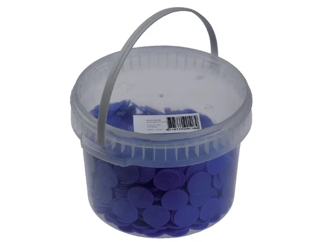 Consumptiemunt Combicraft blauw 750 stuks