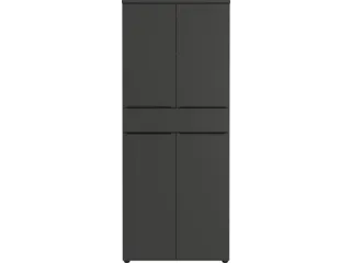 dossierkast,HxBxD 1970x810x400mm,4xhouten vloer,4ordnerhoogte - 2