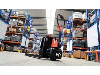Elektrische palletwagen,draagverm. 1500kg,vork L 1150mm - 7