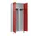 PBM-locker,HxBxD 1950x800x500mm,2vak,vak B 400mm,draaigrendel