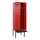 locker met bank,voor scheiding van kleding,HxBxD 2120x600x815mm,2vak