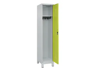 locker,HxBxD 1950x400x500mm,1vak,vak B 400mm,cil.-slot,voeten - 2