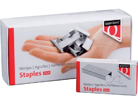 Nieten Quantore 24/6 Verzinkt 1000 Stuks