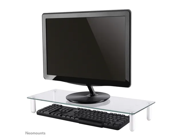 Réhausseur d'écran Neomounts Monitor10 transparent