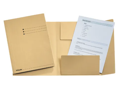 Dossiermap A4 Esselte Manilla 3 kleppen Gems