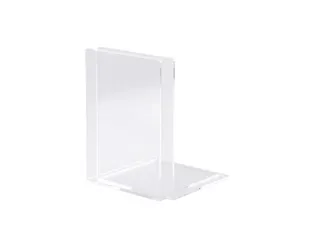 Boekensteun MAUL acryl 12x12x17cm set 2 glashelder - 3