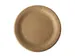 Papstar Pure Bord rond 23cm FSC karton bruin 50 stuks