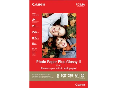 Inkjetpapier Canon PP-201 A4 260 gram glans 20vel