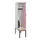 locker met bank,HxBxD 2120x400x815mm,1vak,vak B 400mm,draaigrendel