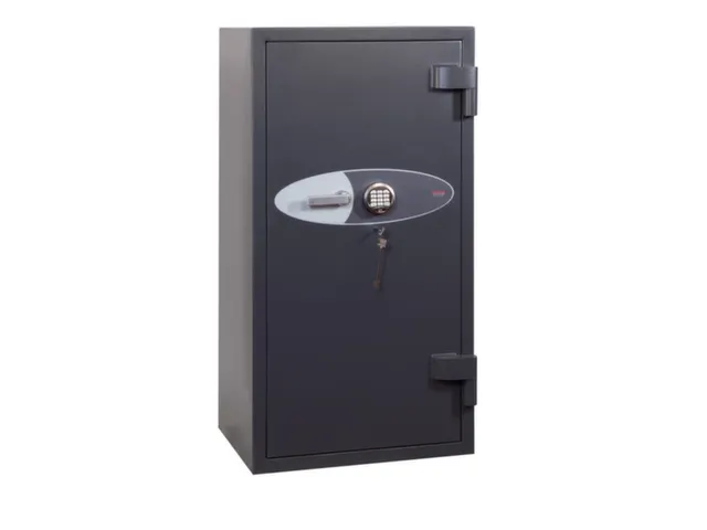 kluis,HxBxD 1310x670x545mm,3niveaus,romp RAL7024,front RAL7024