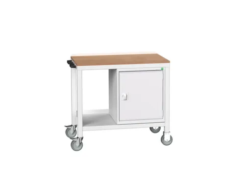 werkbank,verrijdbaar,HxBxD 930x1000x600mm,multiplexblad