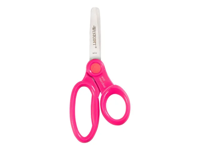 Ciseaux Westcott Microban 13cm Assortis Support 24 pièces