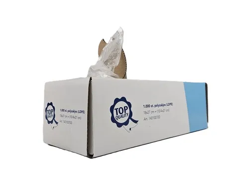 Polyzakjes LDPE Transparant 18x27cm 18my 5000 stuks