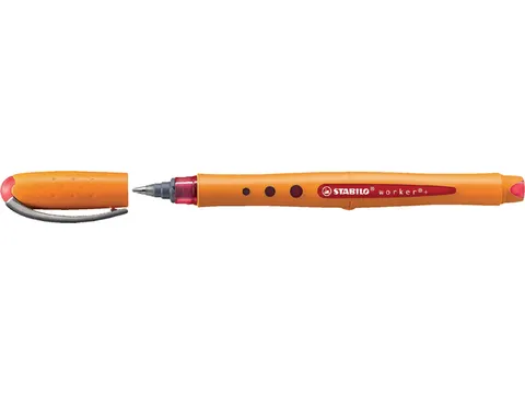 Rollerpen Stabilo Worker 2018/40 Rood 0.5Mm