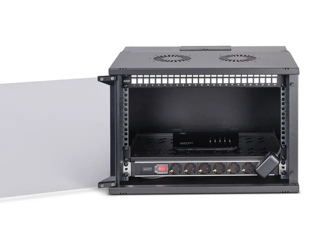 Digitus DN-49203-SET rack 7U Wandrek Serverkast Zwart