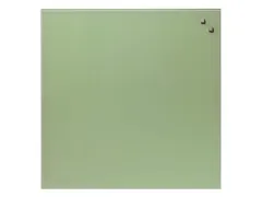 Glasmagneetbord Naga 45x45cm retro groen