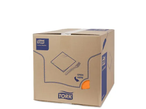 Tork 477870 Soft Lunchservet Advanced Oranje 33x33cm