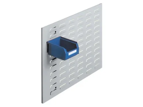 Gesleufde Plaat Staal Hxb 450x500mm Liggend Ral 7035 Lichtgrijs