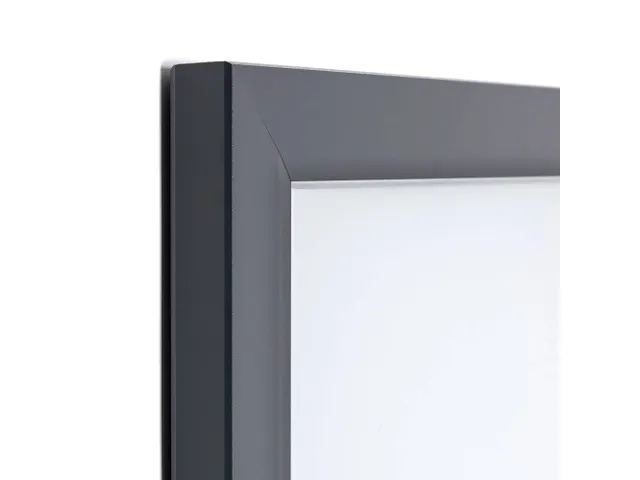 Outdoor Lockable Showcase Slim 12xA4 Antraciet
