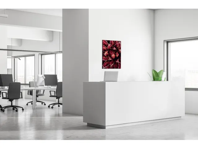 Wanddecoratie Textiel Set A2 Cactus Rood