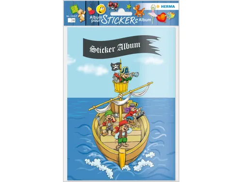 Stickeralbum Piraten Avontuur A5