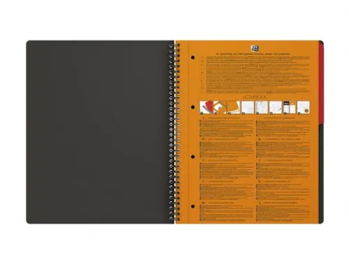 Spiraalblok Oxford International Activebook A4+ ruit 5mm