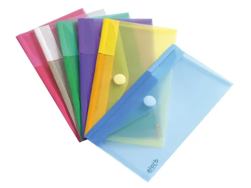 Enveloptas Djois Color Collection 250x135mm horizontaal assorti