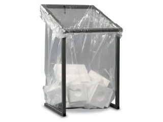 Groot Volume Afvalverzamelaar 1000 Liter Zwart 950/1230x730x685 - 1