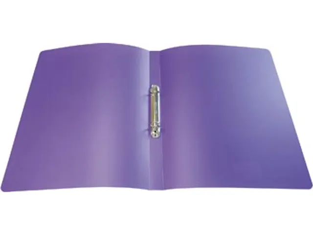 ringmap voor A4 uit PP 2 ringen van 16 mm paars