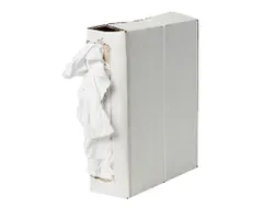 Witte Tricot Poetslappen 1e Kwaliteit 5kg Dispenserdoos