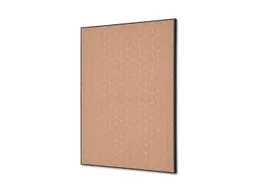 Wanddecoratie Textiel Set A2 Hexagon Beige