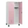 schoollocker,HxBxD 1630x800x500mm,2vak,vak B 400mm,cil.-slot,voeten